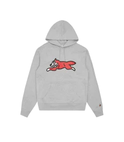 RUNNING DOG HOOD - HEATHER GREY