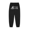 RUNNING DOG SWEATPANTS - BLACK