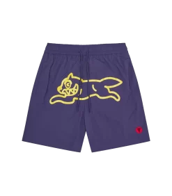 RUNNING DOG SWIM SHORTS - NAVY
