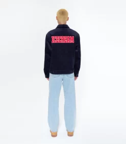 CORDUROY WORK JACKET - NAVY 10 CORDUROY WORK JACKET - NAVY -Fashion Style Shop IC23404 NAVY 2