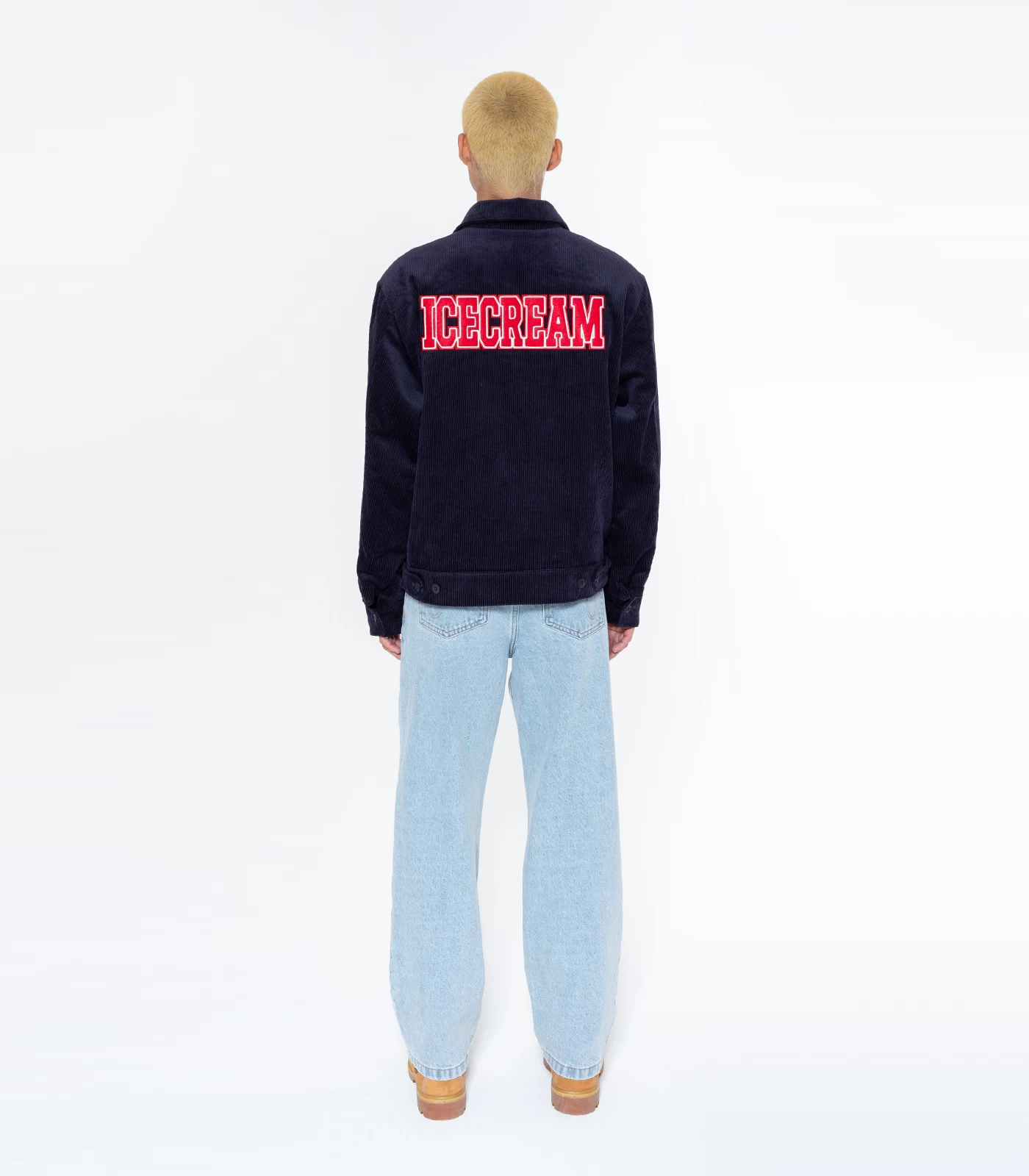 CORDUROY WORK JACKET - NAVY 4 CORDUROY WORK JACKET - NAVY - Image 4