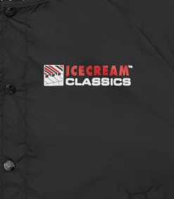 NYLON BOMBER JACKET - BLACK -Fashion Style Shop IC23405 BLACK 03