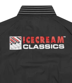 NYLON BOMBER JACKET - BLACK -Fashion Style Shop IC23405 BLACK 05