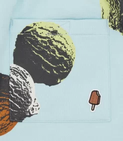 SCOOP SWEATPANTS - BLUE -Fashion Style Shop IC23415 BLUE 03