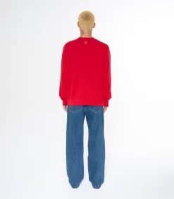 ICECREAM SUPPLIES CREWNECK - RED -Fashion Style Shop IC23421 RED 2