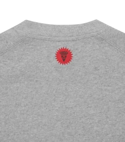 ANCIENT CREWNECK - HEATHER GREY 9 ANCIENT CREWNECK - HEATHER GREY -Fashion Style Shop IC23422 HEATHERGREY 05