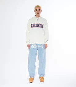 BUTTON UP POPOVER HOOD - OFF-WHITE -Fashion Style Shop IC23428 OFFWHITE 1