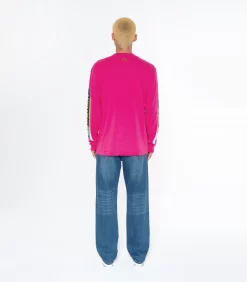 ROCKET LS T-SHIRT - PINK -Fashion Style Shop IC23432 PINK 2