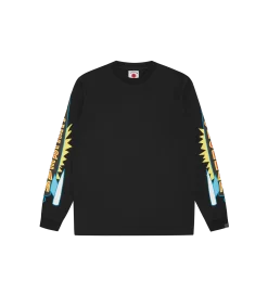 ROCKET LS T-SHIRT - BLACK