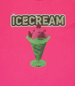 SUNDAE T-SHIRT - PINK -Fashion Style Shop IC23433 PINK 03