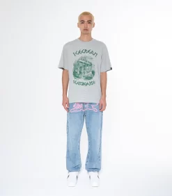 ANCIENT T-SHIRT - HEATHER GREY -Fashion Style Shop IC23434 GREY 1