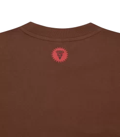 SERVED UP T-SHIRT - BROWN -Fashion Style Shop IC23435 BROWN 04