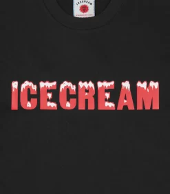 DRIPPY T-SHIRT - BLACK -Fashion Style Shop IC23439 BLACK 03