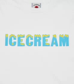 DRIPPY T-SHIRT - WHITE -Fashion Style Shop IC23439 WHITE 03