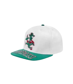 SERVED UP STRAPBACK CAP - WHITE