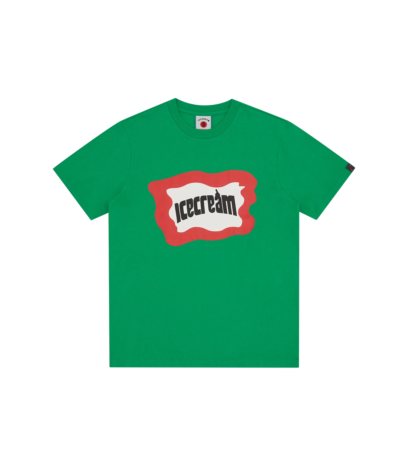 SPLATTER T-SHIRT - GREEN 1 SPLATTER T-SHIRT - GREEN