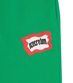 SPLATTER SWEATPANTS - GREEN -Fashion Style Shop IC23S19 GREEN 03