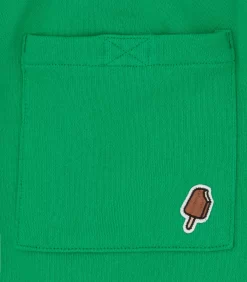 SPLATTER SWEATPANTS - GREEN -Fashion Style Shop IC23S19 GREEN 04