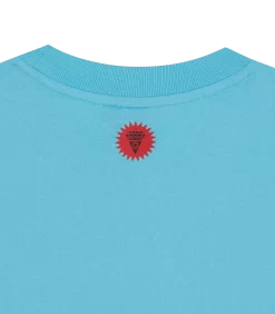 TRIPLE RUNNING DOG TEE - BLUE -Fashion Style Shop IC23S20 BLUE 04