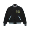 TEAM EU SKATE CONE VARSITY JACKET - BLACK