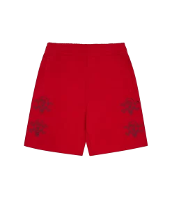 CONES AND BONES SWEATSHORTS - RED
