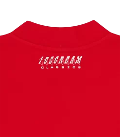 RACING ZIP CREWNECK - RED -Fashion Style Shop IC24120 RED 06