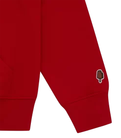 CONES AND BONES POPOVER HOOD - RED 8 CONES AND BONES POPOVER HOOD - RED -Fashion Style Shop IC24124 RED 04