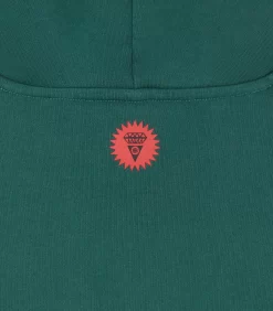 RUNNING DOG POPOVER HOOD - GREEN -Fashion Style Shop IC24125 GREEN 05