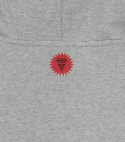 DONUT POPOVER HOOD - HEATHER GREY -Fashion Style Shop IC24126 HEATHERGREY 05