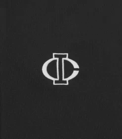 CONES & BONES TAPED TRACK TOP - BLACK -Fashion Style Shop IC24128 BLACK 03