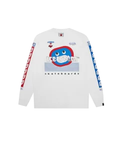 RACING L/S T-SHIRT - WHITE