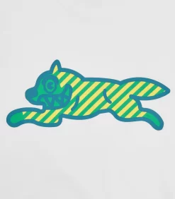 RUNNING DOG T-SHIRT - WHITE -Fashion Style Shop IC24131 WHITE 03