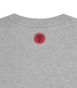 GOTHIC COLLEGE LOGO T-SHIRT - HEATHER GREY 7 GOTHIC COLLEGE LOGO T-SHIRT - HEATHER GREY -Fashion Style Shop IC24133 HEATHERGREY 04