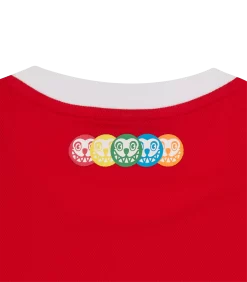SOCCER SHIRT - RED -Fashion Style Shop IC24136 RED 05