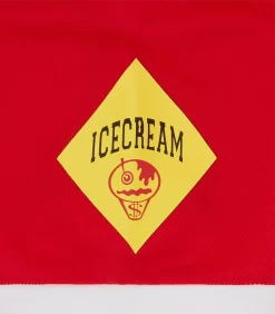 SOCCER SHIRT - RED -Fashion Style Shop IC24136 RED 06