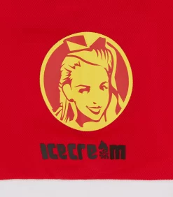 SOCCER SHIRT - RED -Fashion Style Shop IC24136 RED 07