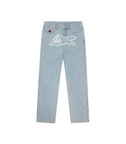 RUNNING DOG DENIM PANT - HEAVY WASH BLUE