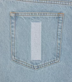 RUNNING DOG DENIM PANT - HEAVY WASH BLUE -Fashion Style Shop IC24148 HEAVYWASHBLUE 05