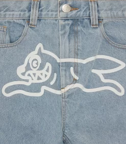 RUNNING DOG DOUBLE SCOOP DENIM PANT - HEAVY WASH BLUE 12 RUNNING DOG DOUBLE SCOOP DENIM PANT - HEAVY WASH BLUE -Fashion Style Shop IC24150 HEAVYWASHBLUE 01DOUBLESCOOP 4