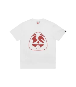 PANDA FACE T-SHIRT - WHITE
