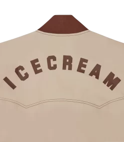 WESTERN BOMBER JACKET - TAUPE -Fashion Style Shop IC24202 TAUPE 05