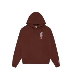 WE SERVE IT BEST POPOVER HOOD - BROWN