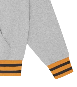 TIGER ZIP-THROUGH HOOD - HEATHER GREY 8 TIGER ZIP-THROUGH HOOD - HEATHER GREY -Fashion Style Shop IC24233 HEATHERGREY 04