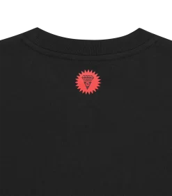 JUMBO RUNNING DOG T-SHIRT - BLACK -Fashion Style Shop IC24235 BLACK 04