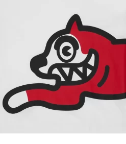 JUMBO RUNNING DOG T-SHIRT - WHITE -Fashion Style Shop IC24235 WHITE 03