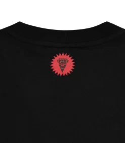 RUNNING DOG T-SHIRT - BLACK -Fashion Style Shop IC24236 BLACK 04