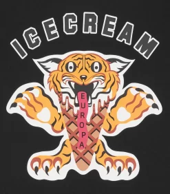 TIGER T-SHIRT - BLACK -Fashion Style Shop IC24237 BLACK 03