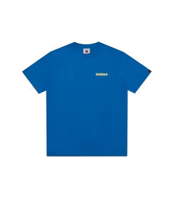 WE SERVE IT BEST T-SHIRT - BLUE