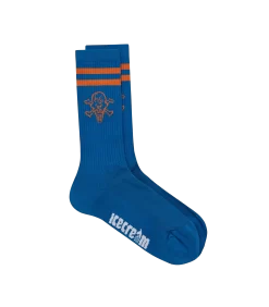 CONES AND BONES SPORTS SOCK - BLUE