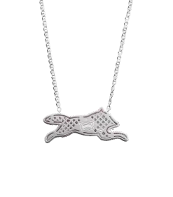 ICECREAM X GHOST NECKLACE RUNNING DOG SILVER 925 -Fashion Style Shop ICJP235G001SILVER 05